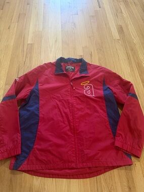 Cooperstown Collection Los Angeles Angels MLB Windbreaker Full Zip Jacket Sz L